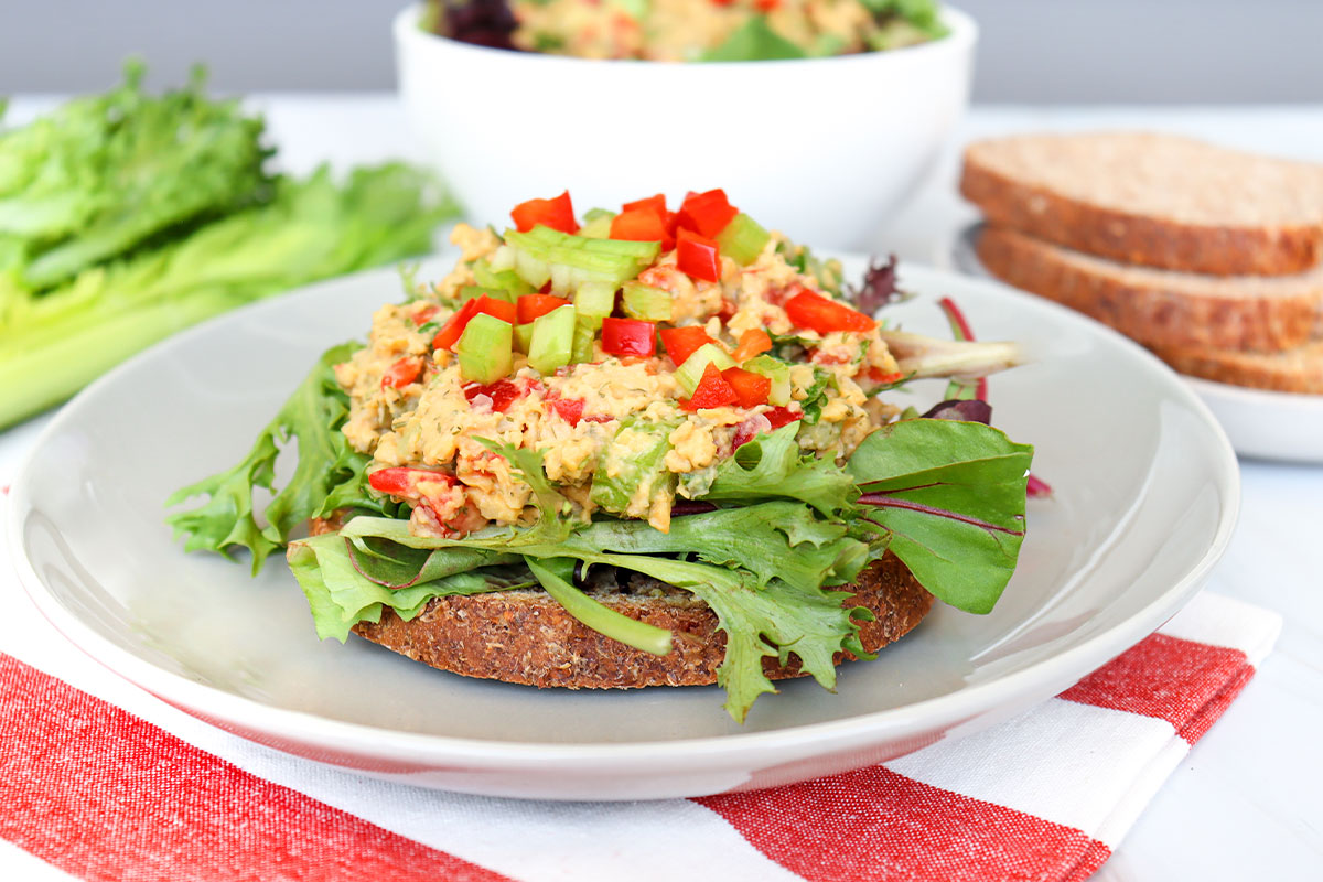 Ensalada perfecta de garbanzos