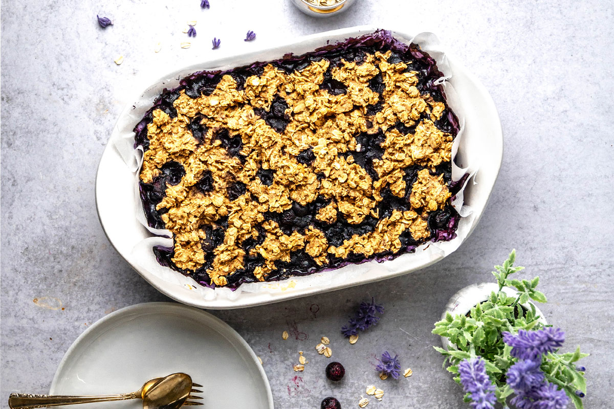 Blueberry Oatmeal Crisp