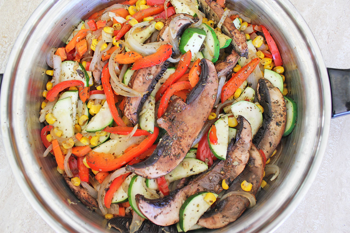 Portobello Fajita Stir Fry