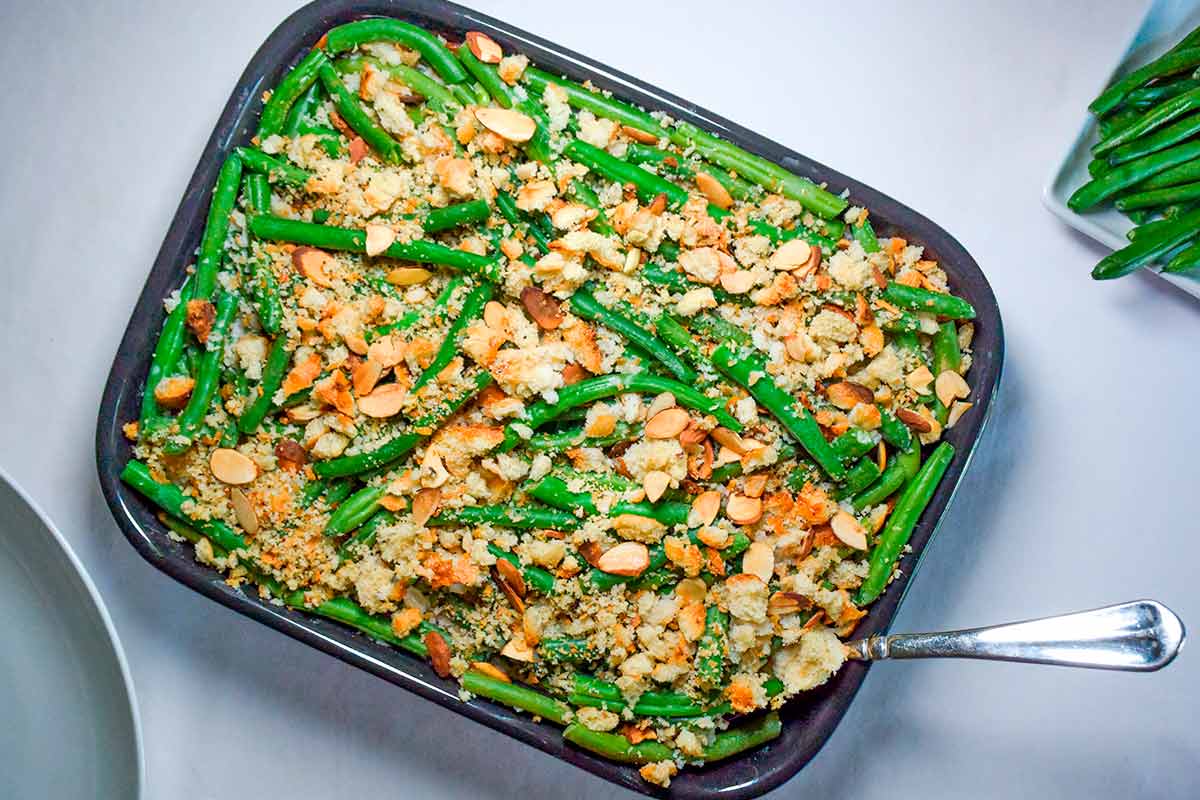 Healthy Green Bean Casserole