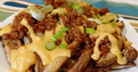 Vegan Chili Cheese Fries