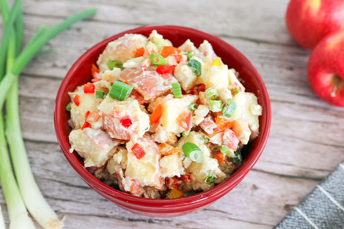 Easy Eggless Potato Salad