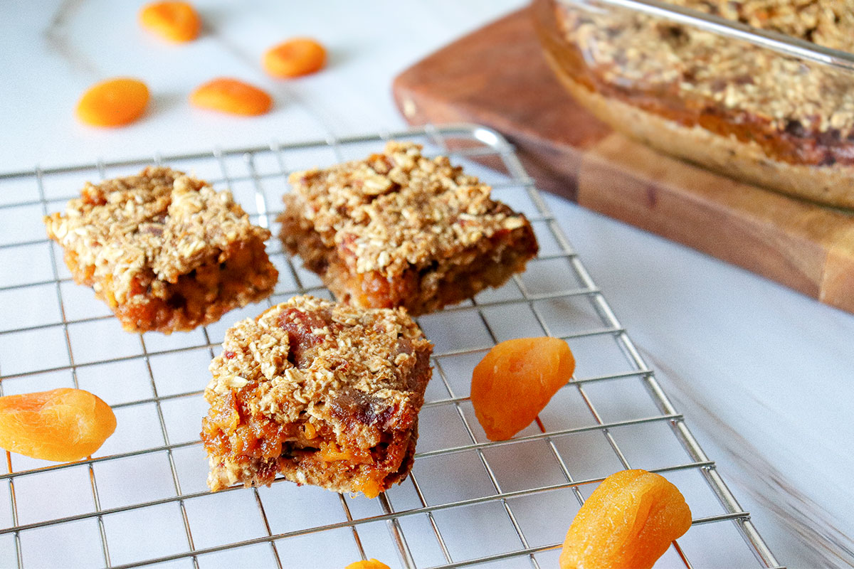 Oat & Apricot Bars