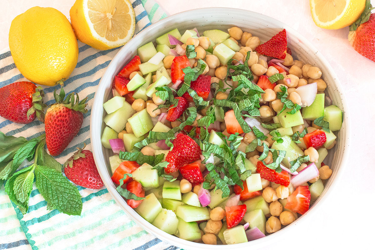 Strawberry Chopped Salad