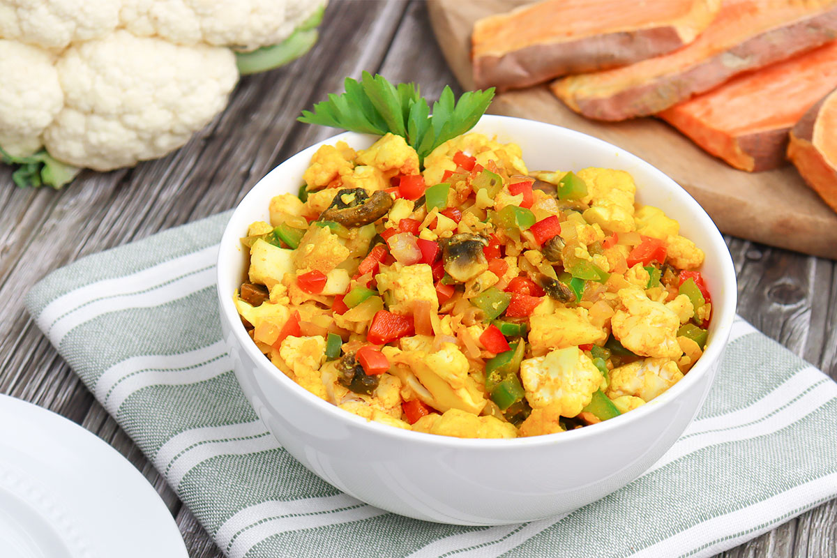 Cauliflower Breakfast Scramble