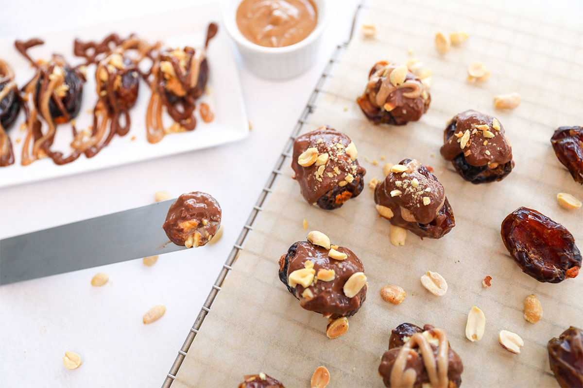 Better-Than-Snickers Fudge Dates