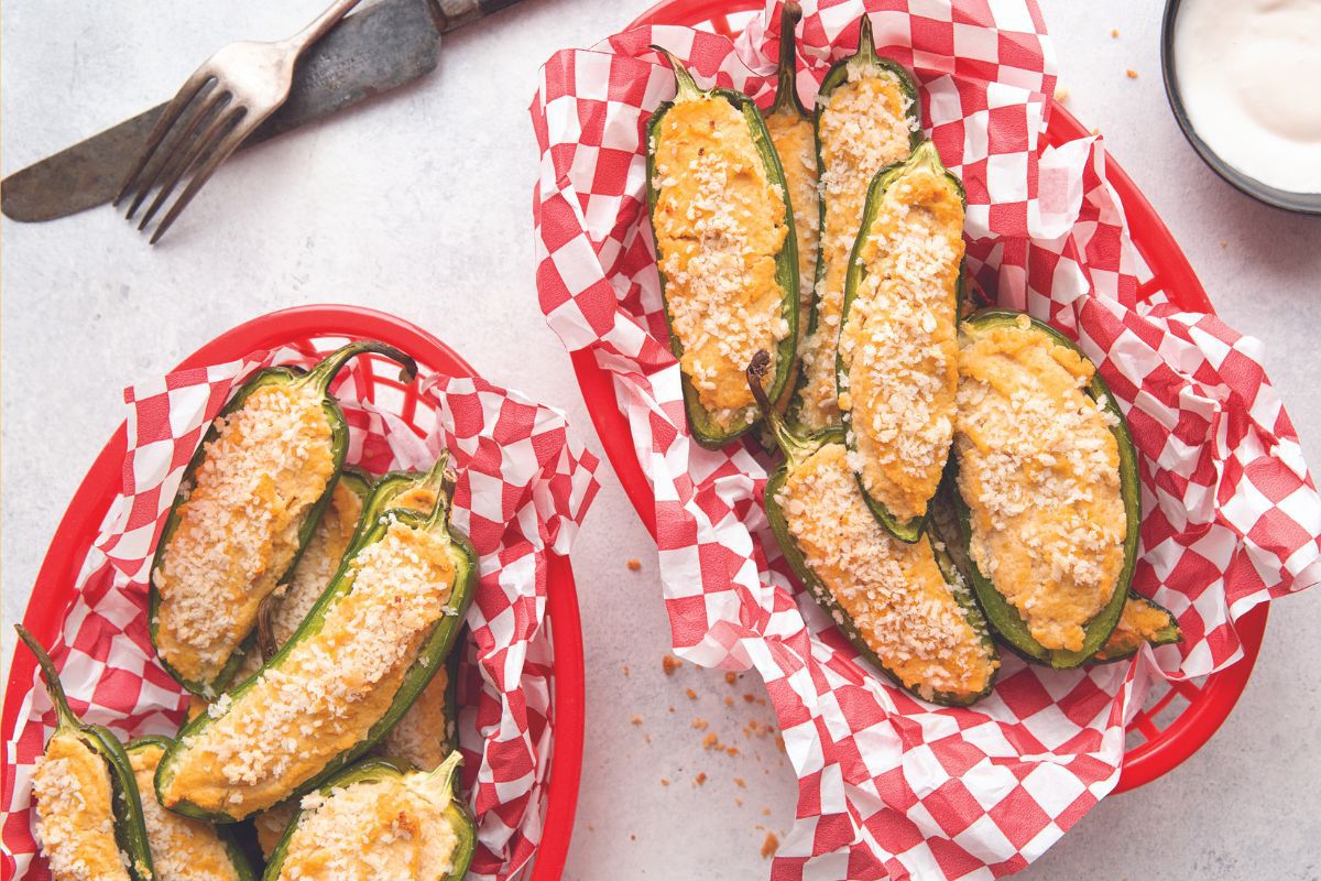 “Cheesy” Jalapeño Poppers