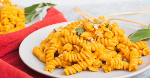 Easy Plant-Based Butternut Squash Pasta