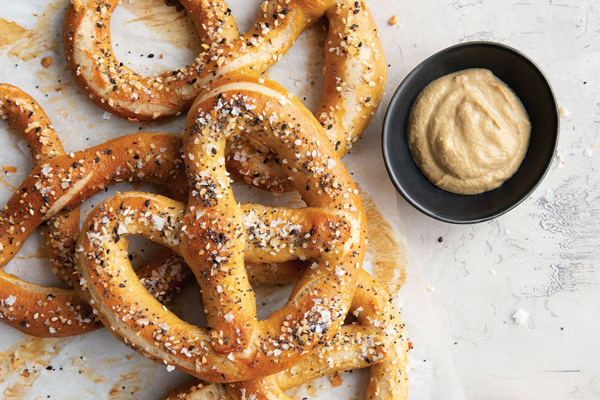 Hand-Twisted Soft Pretzels