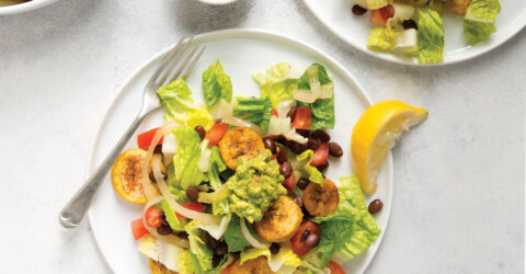 Caribbean Salad with Guacamole