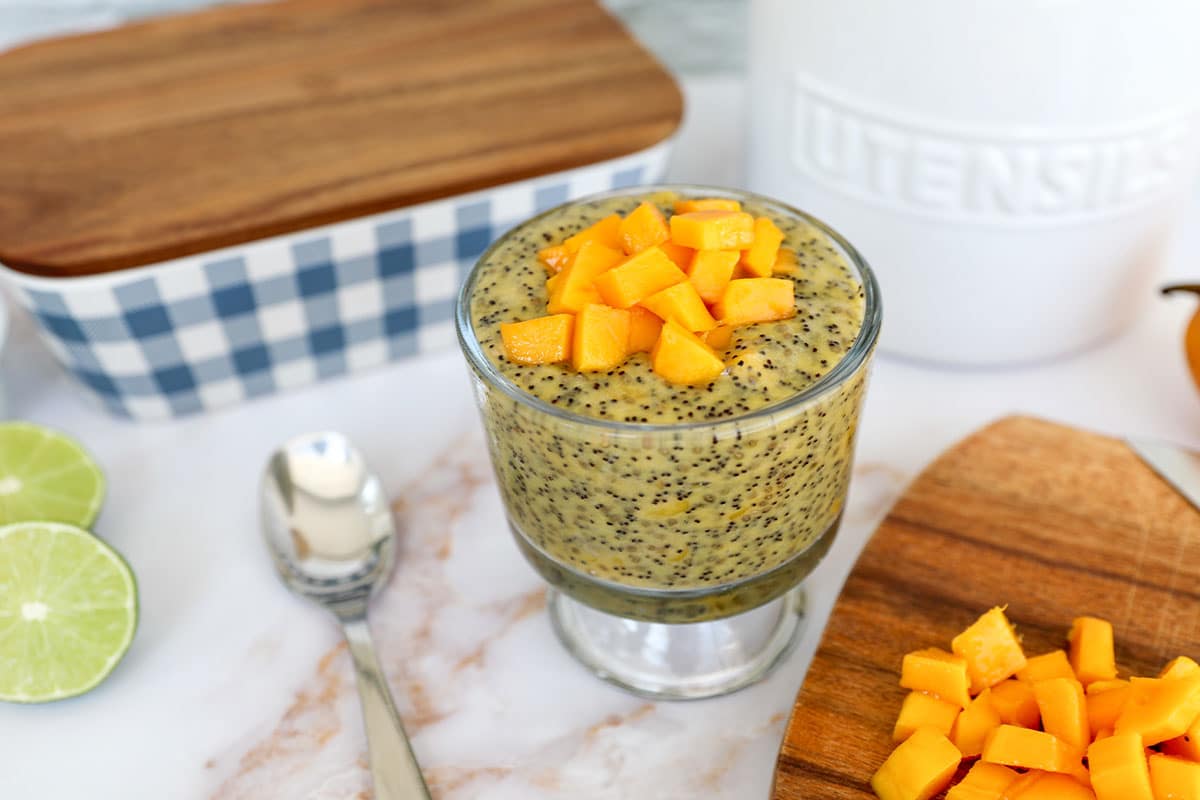 Mango Chia Pudding